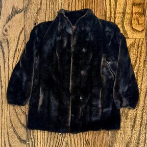 Vintage 70's Grandella Sportowne Faux Fur Coat